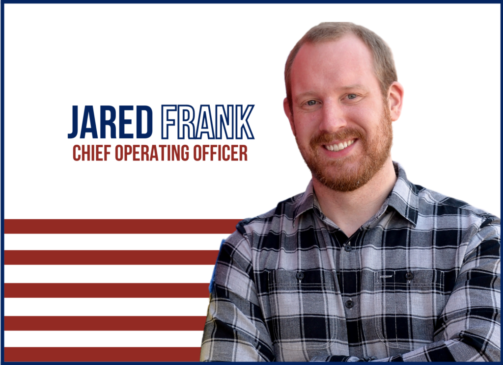 About Coach and Coordinator, Jared Frank, Chief Operating Officer