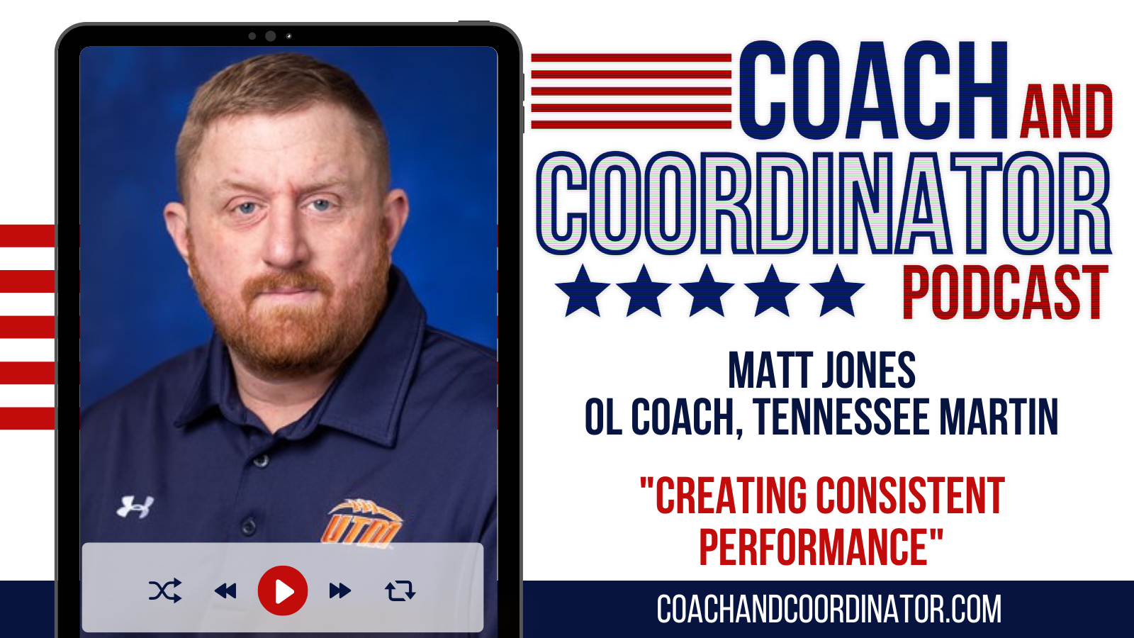 Coach and Coordinator Podcast, Matt Jones