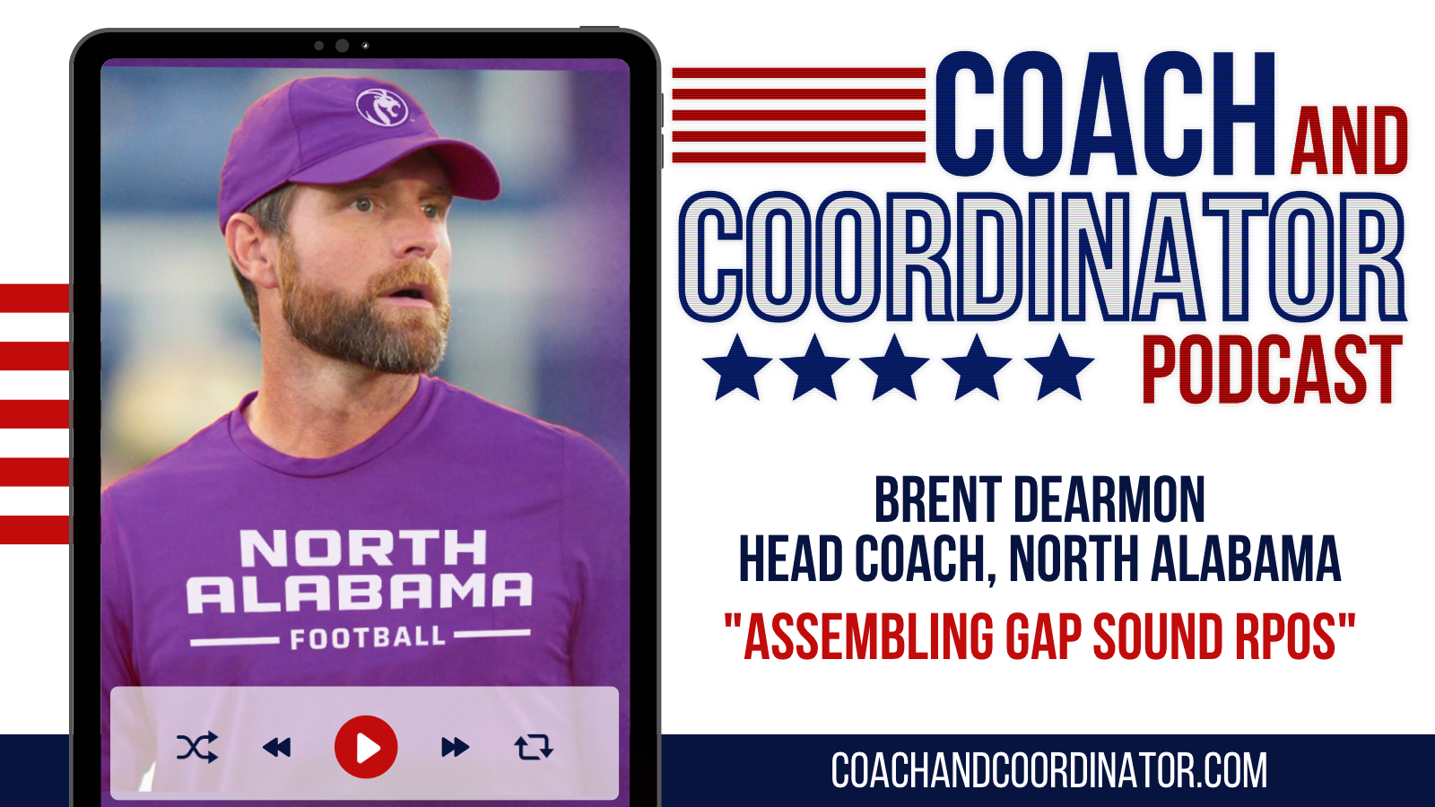 Brent Dearmon, Head Coach, North Alabama