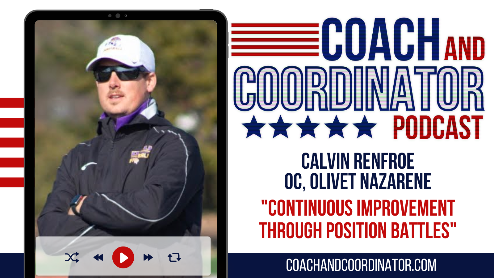 Calvin Renfroe, Offensive Coordinator, Olivet Nazarene