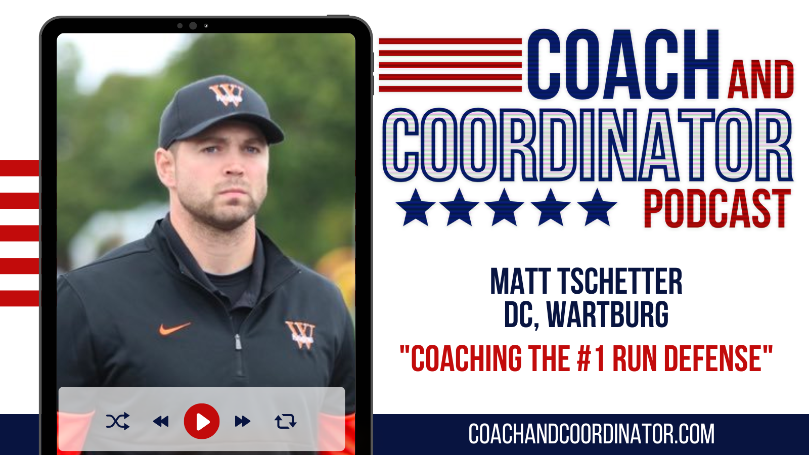 Matt Tschetter, Defensive Coordinator, Wartburg College