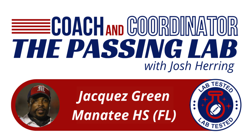 Jacquez Green, Head Coach, Manatee High School (FL)