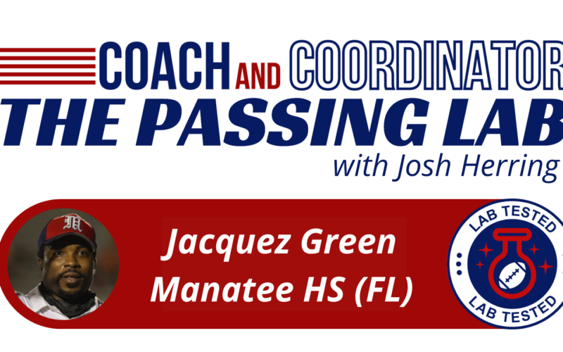 Jacquez Green, Head Coach, Manatee High School (FL)