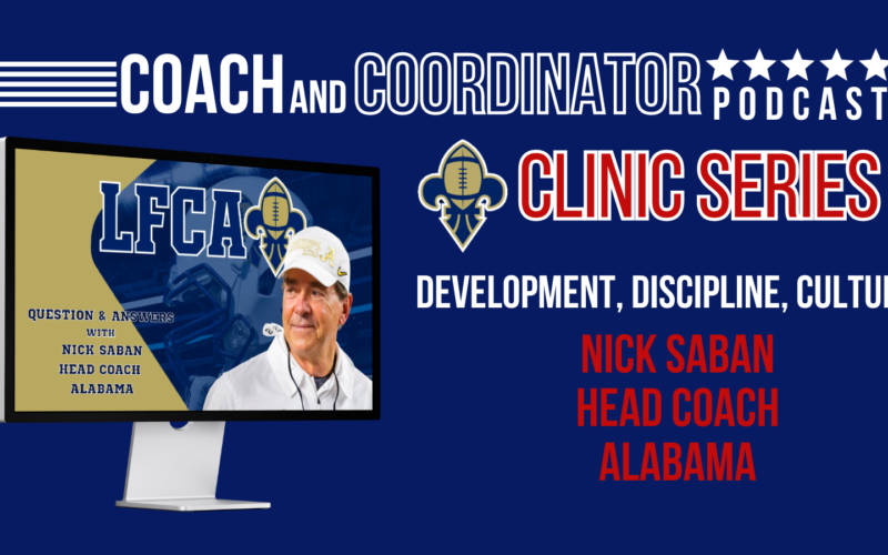 Nick Saban, Head Coach, Alabama