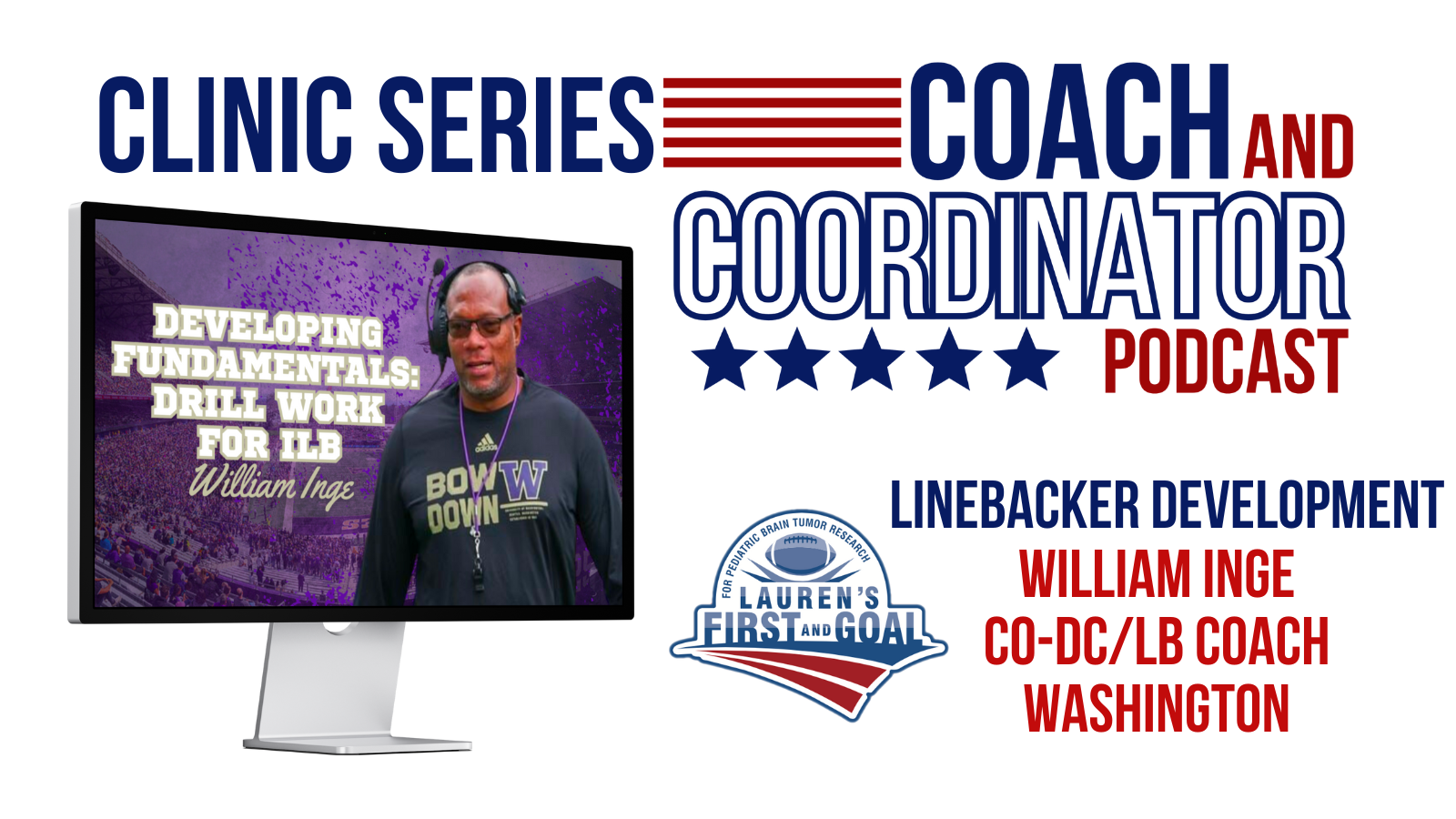 William Inge, Co-DC and Linebackers Coach, Washington
