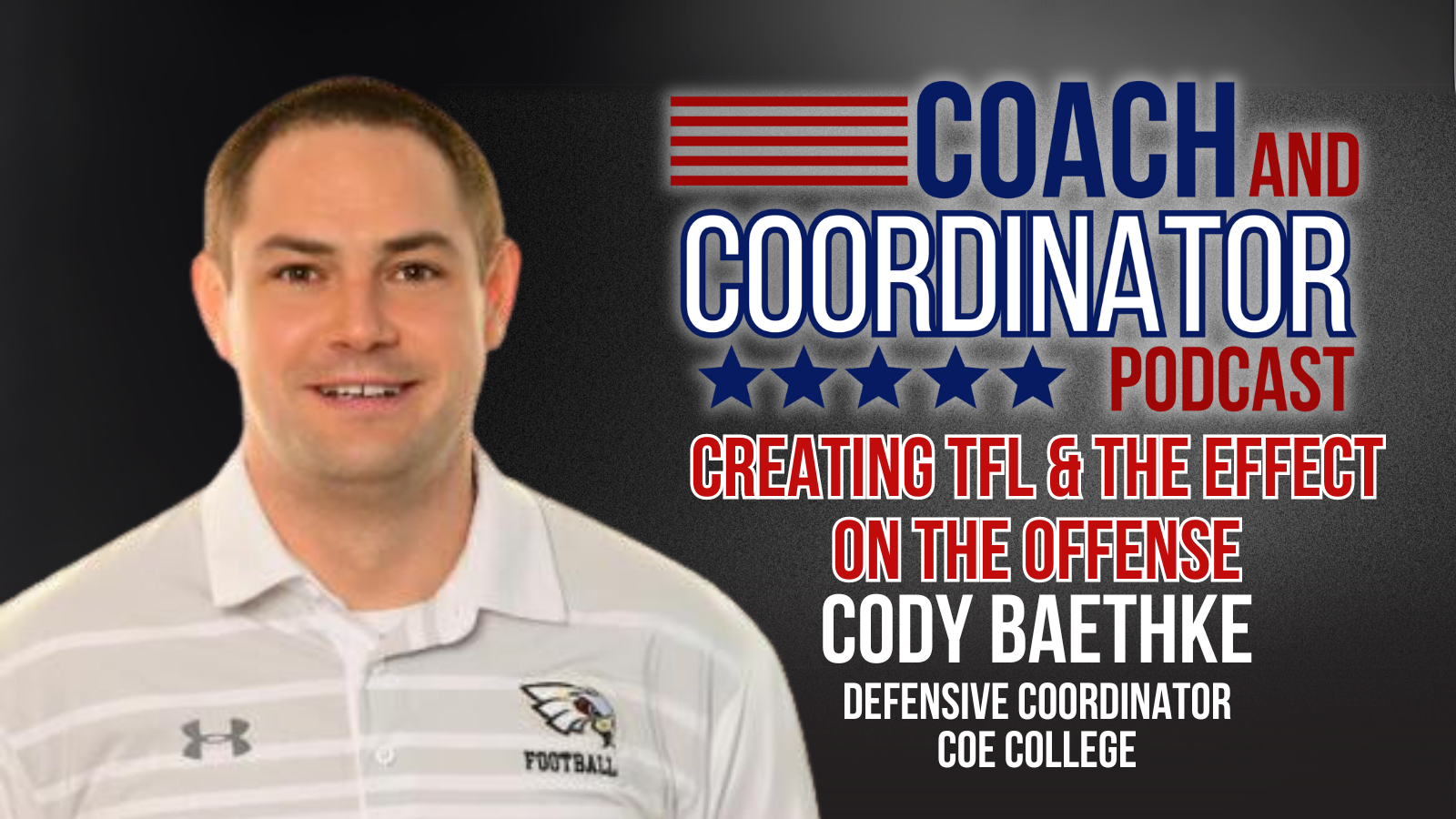 Cody Baethke, Defensive Coordinator, Coe College