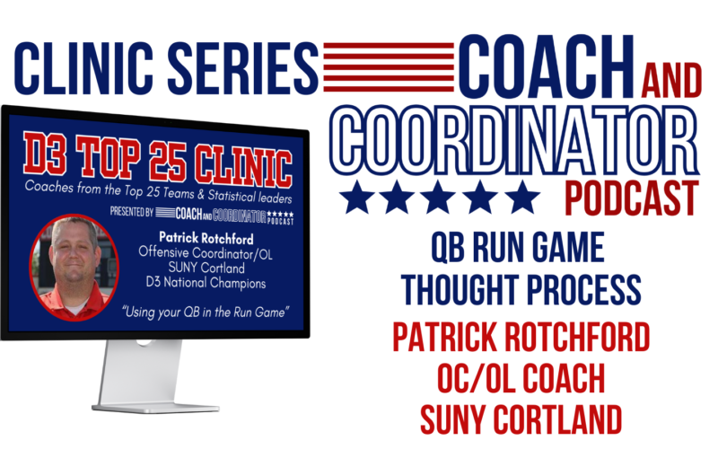 Patrick Rotchford, Offensive Coordinator, SUNY Cortland