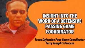 Terry Joseph, Passing Game Coordinator, University of Texas
