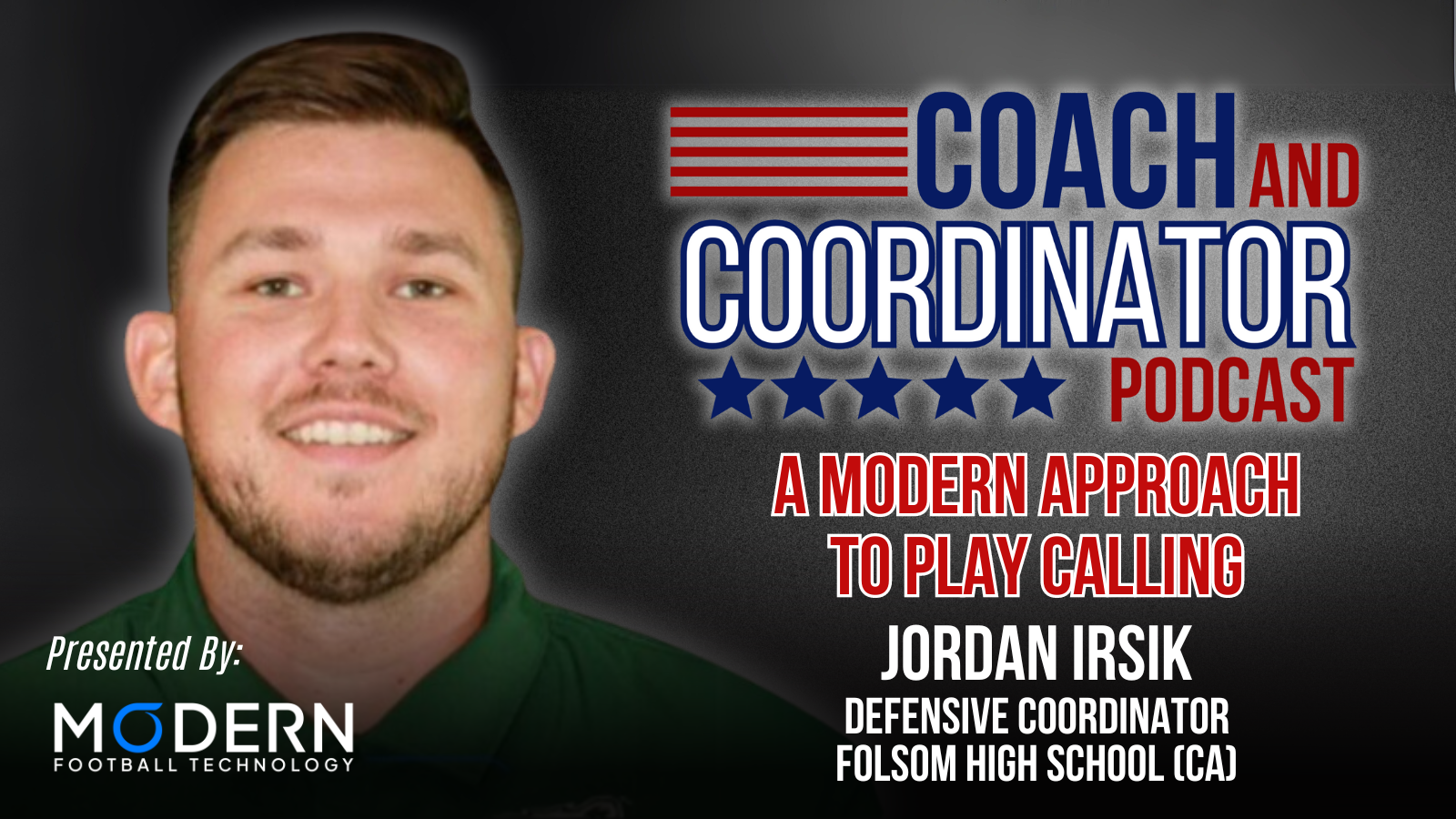 Jordan Irsik, Defensive Coordinator, Folsom High School (CA)