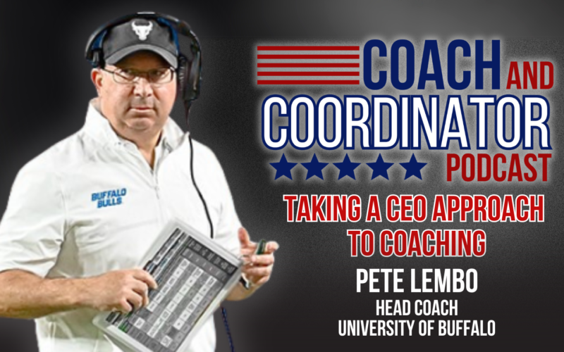 Pete Lembo, Head Coach, University of Buffalo