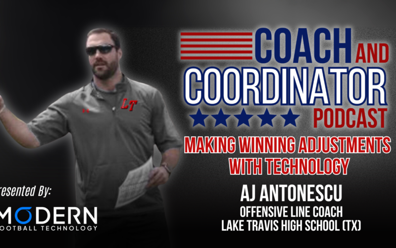 AJ Antonescu, OL Coach, Lake Travis High School (TX)